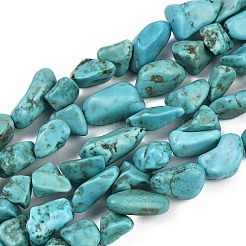 Natural Howlite Beads Strands&nbsp;G-N0312-01D