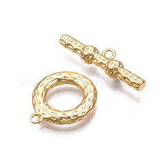 Brass Toggle Clasps&nbsp;KK-N233-140LG