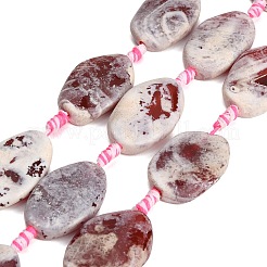 Natural Fire Crackle Agate Beads Strands&nbsp;GG-CBAE0EB-04B