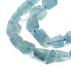Raw Rough Natural Fluorite Beads Strands&nbsp;G-G116-B03-01