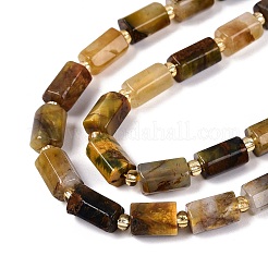 Natural Tiger Quartz Beads Strands&nbsp;G-Q608-25