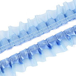 2-Layer Pleated Satin Organza Ribbons&nbsp;PJ-TAC0004-02D