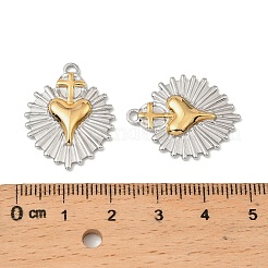 304 Stainless Steel Pendants&nbsp;STAS-T068-73GP
