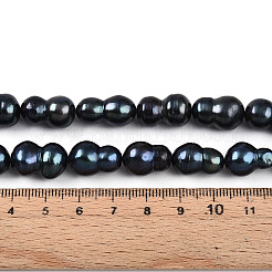 Natural Nucleated Baroque Keshi Pearl Beads Strands&nbsp;PEAR-S020-F13