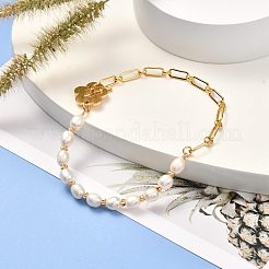 Natural Pearl Beaded Bracelets for Girl Women Gift&nbsp;BJEW-JB06821