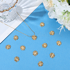 12Pcs 304 Stainless Steel Charms&nbsp;STAS-BBC0007-80G