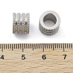 303 Stainless Steel European Beads&nbsp;STAS-B078-01P-01
