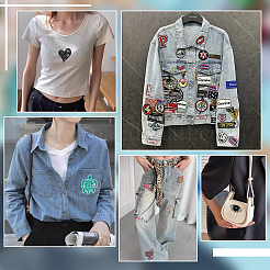 Ocean Theme Patches&nbsp;DIY-PH0034-66