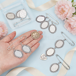 5Pcs Iron Brooches&nbsp;JEWB-UN00012