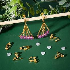 12Pcs 2 Style Clip-on Earring Findings&nbsp;DIY-SC0019-19
