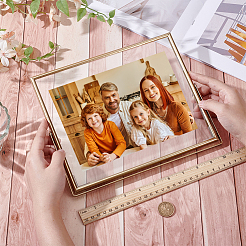 Glass Photo Frame Stands&nbsp;AJEW-WH0270-539