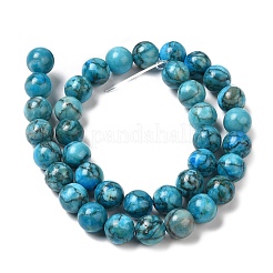Natural Dyed White Jade Beads Strands&nbsp;G-M402-C04-02