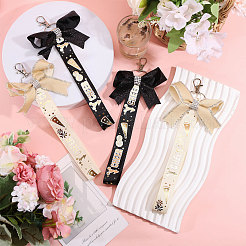 4Pcs 2 Colors Cloth Bowknot Pendant Decoration&nbsp;FIND-CA0010-24B