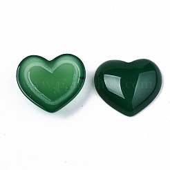 Natural Green Agate Cabochons&nbsp;G-N326-83