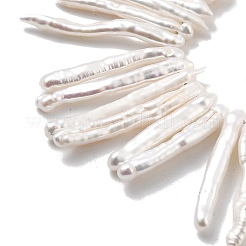 Natural Baroque Keshi Pearl Beads Strands&nbsp;PEAR-P064-02F-06C
