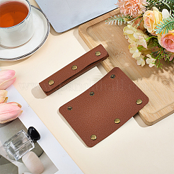 2Pcs PU Leather Luggage Handle Wrap Covers&nbsp;PURS-GL0001-06B