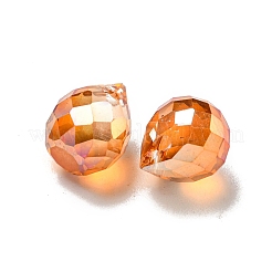 Electroplate Glass Beads&nbsp;EGLA-A041-02-FR01