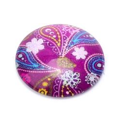 Glass Cabochons&nbsp;GGLA-T001-12mm-018