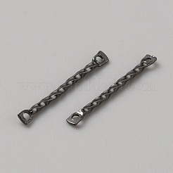 Brass Connector Charms&nbsp;KK-WH0062-121B