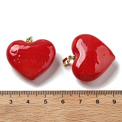 Handmade Lampwork Pendants&nbsp;LAMP-G160-01F-02-G