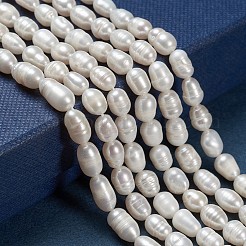 Natural Cultured Freshwater Pearl Beads Strands&nbsp;PEAR-N012-05G