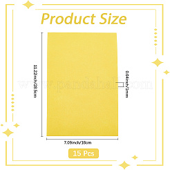15Pcs Felt Non Woven Fabric&nbsp;DIY-SP0003-93K