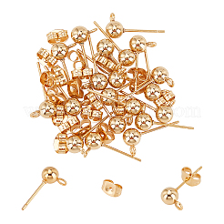 304 Stainless Steel Stud Earring Findings&nbsp;STAS-UN0015-57C