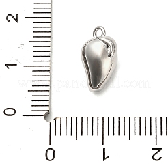 Brass Micro Pave Cubic Zirconia Pendants&nbsp;KK-L229-001P-08