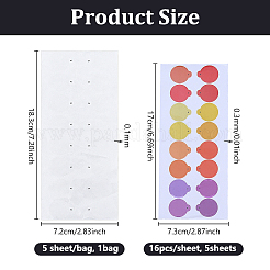 1Bag PVC Plastic Stickers&nbsp;DIY-NB0015-95