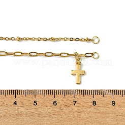 304 Stainless Steel Cable Chain & Paperclip Chain Necklace Making&nbsp;AJEW-JB01637