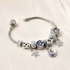 Alloy European Beads Charm Bracelets&nbsp;BJEW-F495-20P