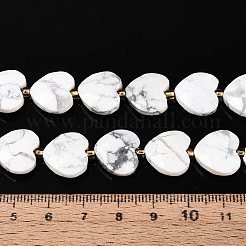 Natural Howlite Beads Strands&nbsp;G-P592-B18-01