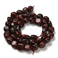 Natural Brecciated Jasper Beads Strands&nbsp;G-P497-01E-92