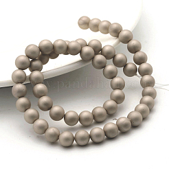 Shell Pearl Beads&nbsp;BSHE-TA0002-04B-8mm