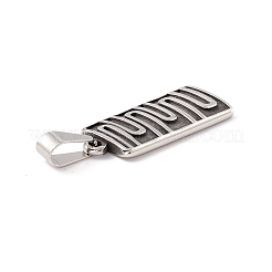304 Stainless Steel Pendants&nbsp;STAS-M299-17AS