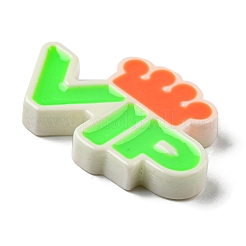 Opaque Resin Enamel Cabochons&nbsp;RESI-I050-01E