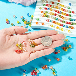 Picasso Baking Paint Glass Seed Beads&nbsp;SEED-TA0001-61C