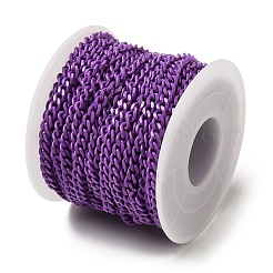 Spray Painted 304 Stainless Steel Curb Chains&nbsp;STAS-B067-05B-11