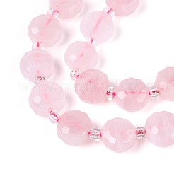 Natural Madagascar Rose Quartz Beads Strands&nbsp;G-B153-B20