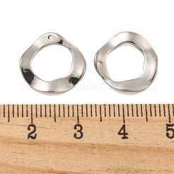 Non-Tarnish 304 Stainless Steel Charms&nbsp;STAS-L080-018P