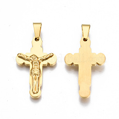 201 Stainless Steel Pendants&nbsp;STAS-Q241-001G-NF