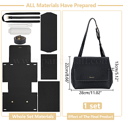 DIY Imitation Leather Women's Crossbody Handbag Making Kits&nbsp;DIY-WH0349-354C