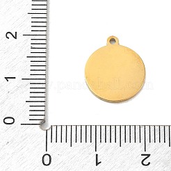 304 Stainless Steel Charms&nbsp;SA-CBA2714-02C-G