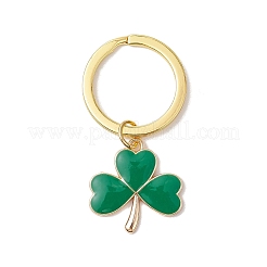 Clover Alloy Enamel Pendant Keychain&nbsp;KEYC-JKC01132