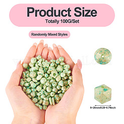 100G Opaque Acrylic Beads&nbsp;FIND-TA0008-40