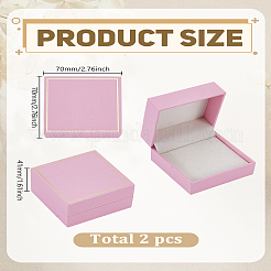 Cardboard Jewelry Necklace Earrings Storage Boxes&nbsp;CON-WH0086-188
