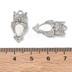 304 Stainless Steel Pendant Cabochon Settings&nbsp;SA-CBAE5AC-12P