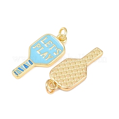 Brass Enamel Pendants&nbsp;KK-I478-03G-02