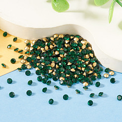 1 Bag Pointed Back Glass Rhinestone Cabochons&nbsp;RGLA-TADJ0001-01A-05