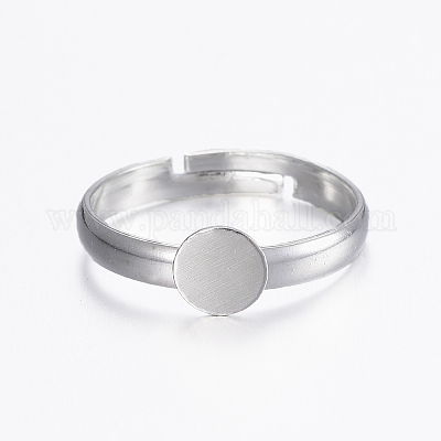 Pad Ring Base Wholesale Brass Pad Ring Bases - Pandahall.com